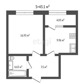 36 м², 1-комнатная квартира 2 450 000 ₽ - изображение 50
