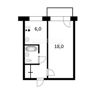 28,7 м², 1-комнатная квартира 3 300 000 ₽ - изображение 55