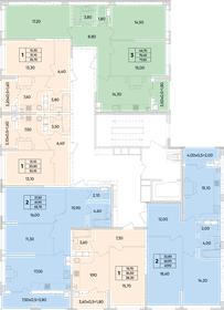 Квартира 38,3 м², 1-комнатная - изображение 2