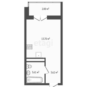 Квартира 22 м², студия - изображение 2