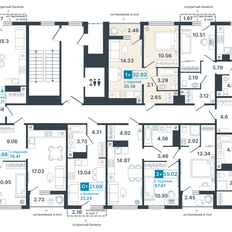 Квартира 32,9 м², 1-комнатная - изображение 3