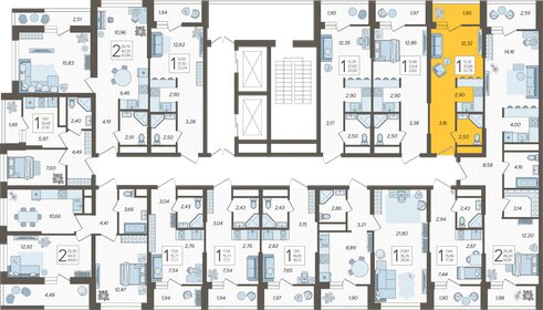 22,8 м², квартира-студия 10 075 594 ₽ - изображение 7