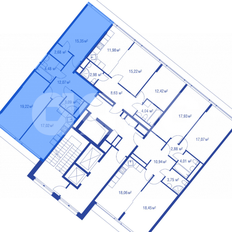 Квартира 75,6 м², 2-комнатная - изображение 5