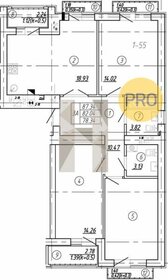 Квартира 82 м², 3-комнатная - изображение 2