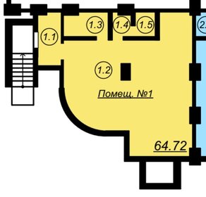 64,7 м², офис - изображение 3