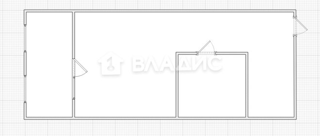 Квартира 23,3 м², студия - изображение 1