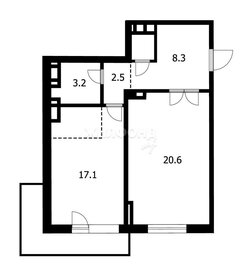 58,5 м², 2-комнатная квартира 8 400 000 ₽ - изображение 32