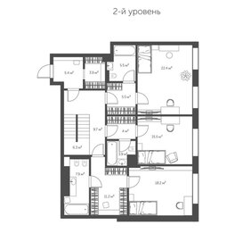Квартира 242 м², студия - изображение 1