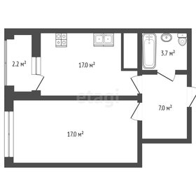 Квартира 42,2 м², 1-комнатная - изображение 1