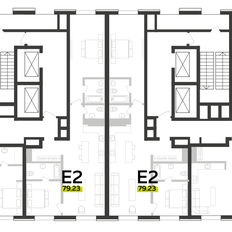 Квартира 57,2 м², 2-комнатная - изображение 3