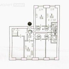 Квартира 37,4 м², 2-комнатная - изображение 1