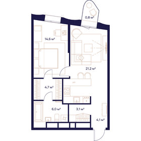 67,2 м², квартира-студия 20 890 000 ₽ - изображение 172