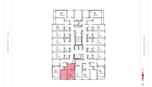 37,9 м², 1-комнатная квартира 3 831 235 ₽ - изображение 60