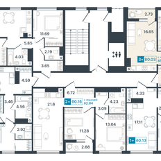 Квартира 80 м², 3-комнатная - изображение 3