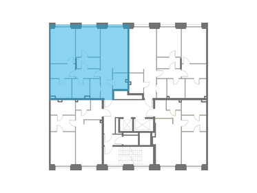 105,3 м², 3-комнатная квартира 87 470 000 ₽ - изображение 28