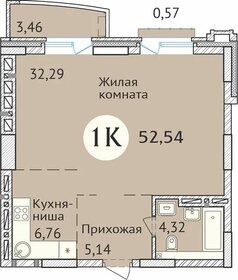 52,6 м², 1-комнатная квартира 9 254 700 ₽ - изображение 37