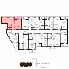 45,1 м², 2-комнатная квартира 5 150 000 ₽ - изображение 81