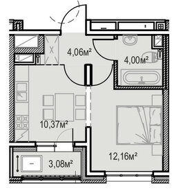 33,9 м², 1-комнатная квартира 5 293 080 ₽ - изображение 62