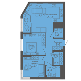 67,8 м², 2-комнатная квартира 9 800 000 ₽ - изображение 83