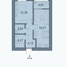 Квартира 48,1 м², 1-комнатная - изображение 5