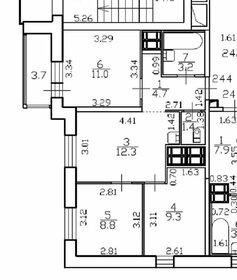 Квартира 50,7 м², 3-комнатная - изображение 1