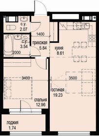 42,1 м², 1-комнатная квартира 12 335 000 ₽ - изображение 98
