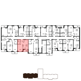 44,2 м², 1-комнатная квартира 5 334 200 ₽ - изображение 25