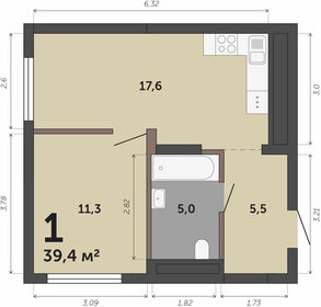 70 м², 1-комнатная квартира 7 900 000 ₽ - изображение 65
