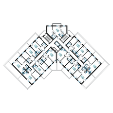 Квартира 53,6 м², 1-комнатная - изображение 2