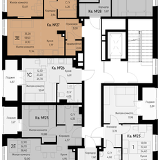 Квартира 34,4 м², 1-комнатная - изображение 2