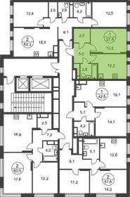 Квартира 37,8 м², 1-комнатная - изображение 2