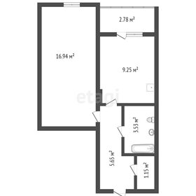 Квартира 38,1 м², 1-комнатная - изображение 2