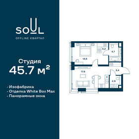 44,5 м², 1-комнатная квартира 24 381 550 ₽ - изображение 8