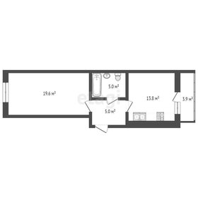 Квартира 47,3 м², 1-комнатная - изображение 2