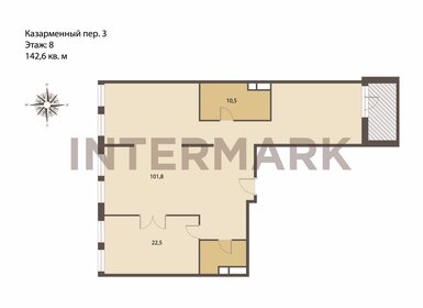 Квартира 140,7 м², 4-комнатная - изображение 5