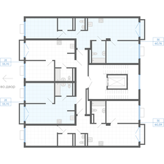 Квартира 60,8 м², 2-комнатная - изображение 2