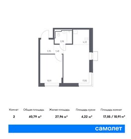 47 м², 1-комнатная квартира 8 500 000 ₽ - изображение 66