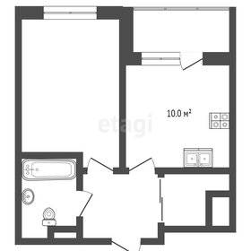 Квартира 35,4 м², 1-комнатная - изображение 2