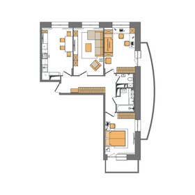 65,3 м², 3-комнатная квартира 7 450 000 ₽ - изображение 51