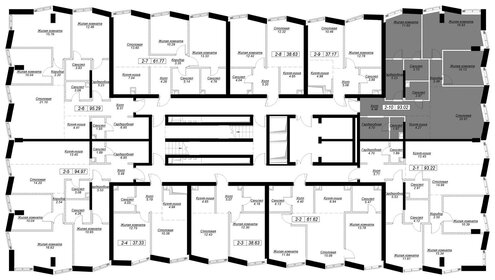 129,6 м², 4-комнатная квартира 63 899 668 ₽ - изображение 22