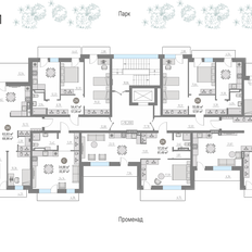 Квартира 71,5 м², 1-комнатная - изображение 2