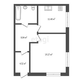 Квартира 49,1 м², 1-комнатная - изображение 2