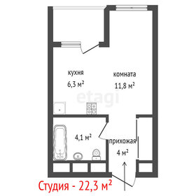 Квартира 25,2 м², студия - изображение 2