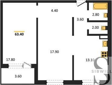 75 м², 4-комнатная квартира 4 800 000 ₽ - изображение 81