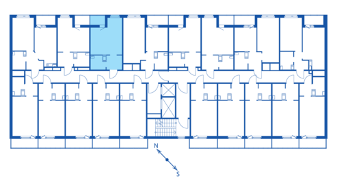 26 м², квартира-студия 4 600 000 ₽ - изображение 103