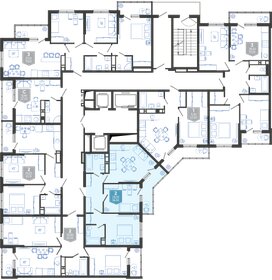 60,1 м², 2-комнатная квартира 10 319 170 ₽ - изображение 73
