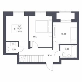 111,3 м², 4-комнатная квартира 13 200 000 ₽ - изображение 19