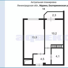 Квартира 36 м², 1-комнатная - изображение 2