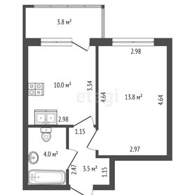 31,3 м², 1-комнатная квартира 7 600 000 ₽ - изображение 82