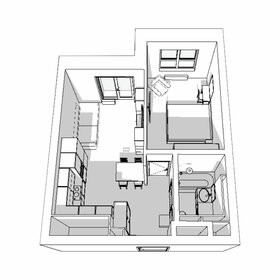 38,3 м², 1-комнатная квартира 7 620 000 ₽ - изображение 37